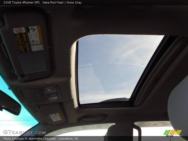 Salsa Red Pearl / Stone Gray 2008 Toyota 4Runner SR5