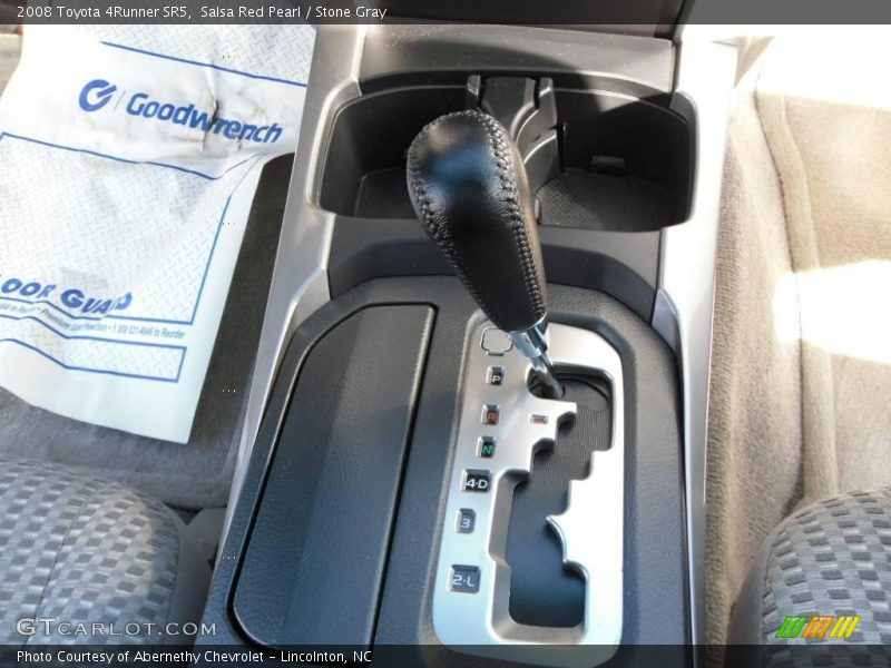 Salsa Red Pearl / Stone Gray 2008 Toyota 4Runner SR5