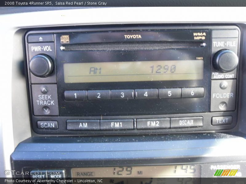 Salsa Red Pearl / Stone Gray 2008 Toyota 4Runner SR5