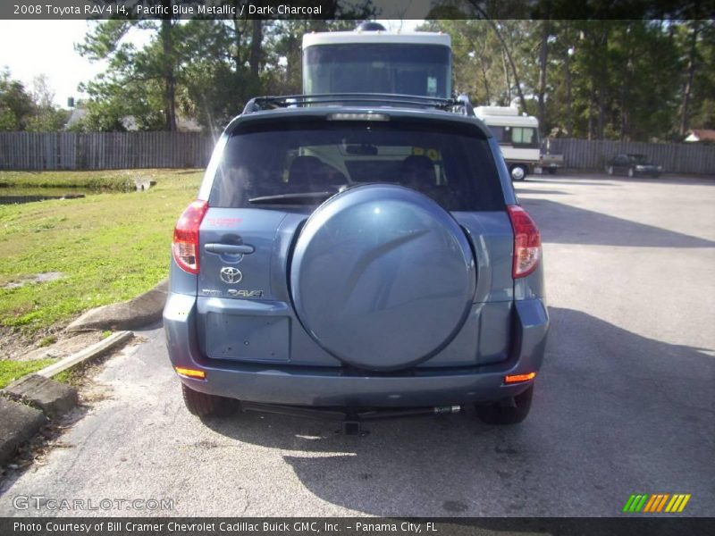 Pacific Blue Metallic / Dark Charcoal 2008 Toyota RAV4 I4