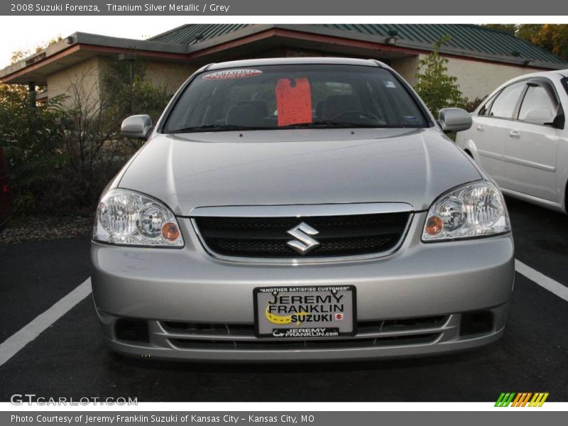 Titanium Silver Metallic / Grey 2008 Suzuki Forenza