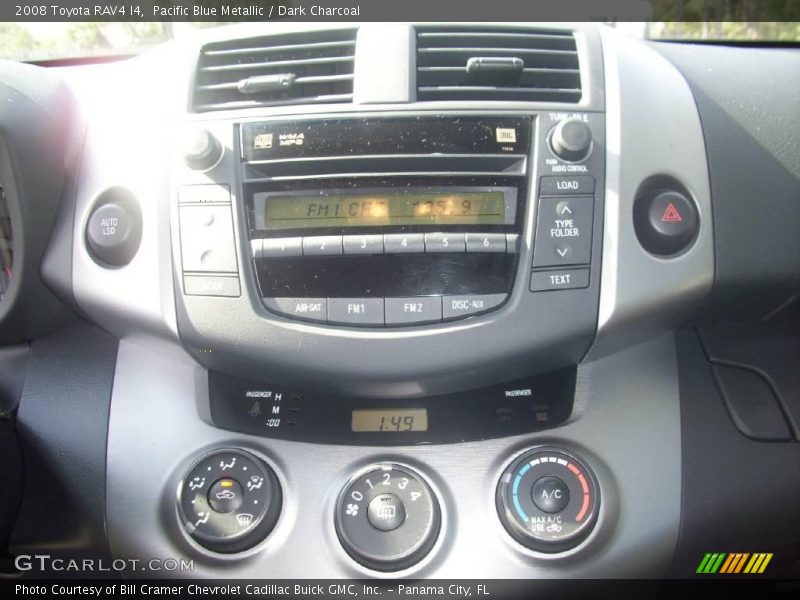 Pacific Blue Metallic / Dark Charcoal 2008 Toyota RAV4 I4
