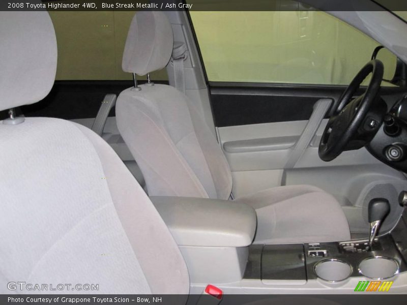 Blue Streak Metallic / Ash Gray 2008 Toyota Highlander 4WD