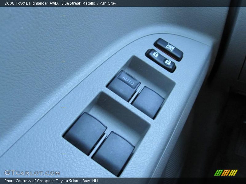 Blue Streak Metallic / Ash Gray 2008 Toyota Highlander 4WD