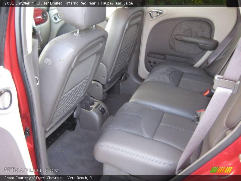 Inferno Red Pearl / Taupe/Pearl Beige 2001 Chrysler PT Cruiser Limited