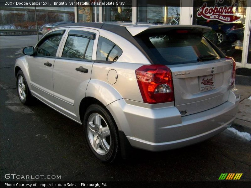 Bright Silver Metallic / Pastel Slate Gray 2007 Dodge Caliber SXT