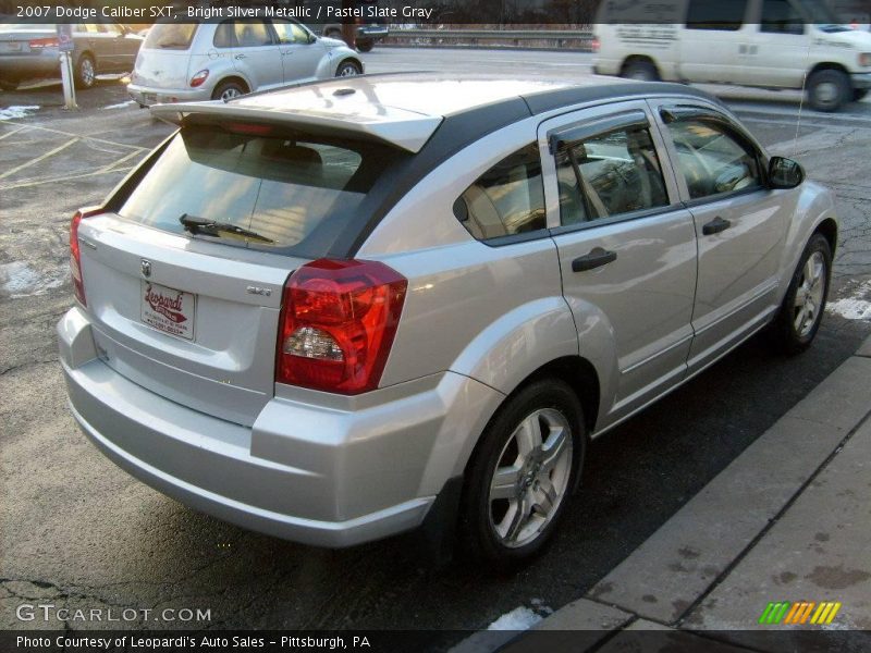 Bright Silver Metallic / Pastel Slate Gray 2007 Dodge Caliber SXT