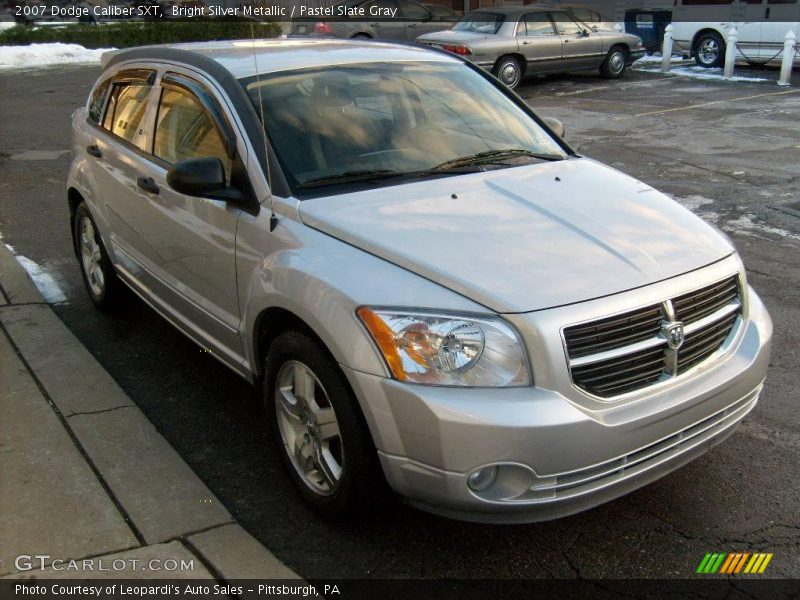 Bright Silver Metallic / Pastel Slate Gray 2007 Dodge Caliber SXT