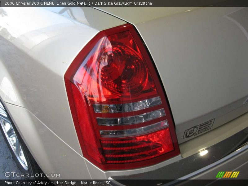 Linen Gold Metallic / Dark Slate Gray/Light Graystone 2006 Chrysler 300 C HEMI