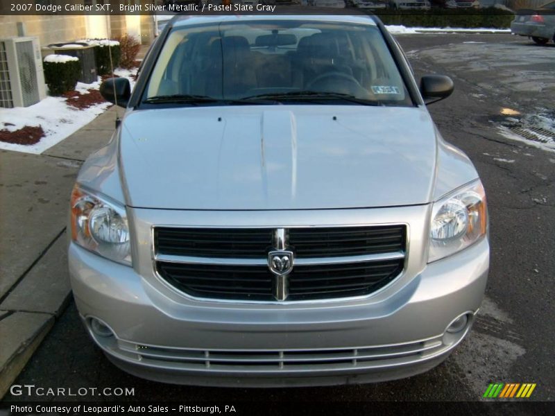 Bright Silver Metallic / Pastel Slate Gray 2007 Dodge Caliber SXT
