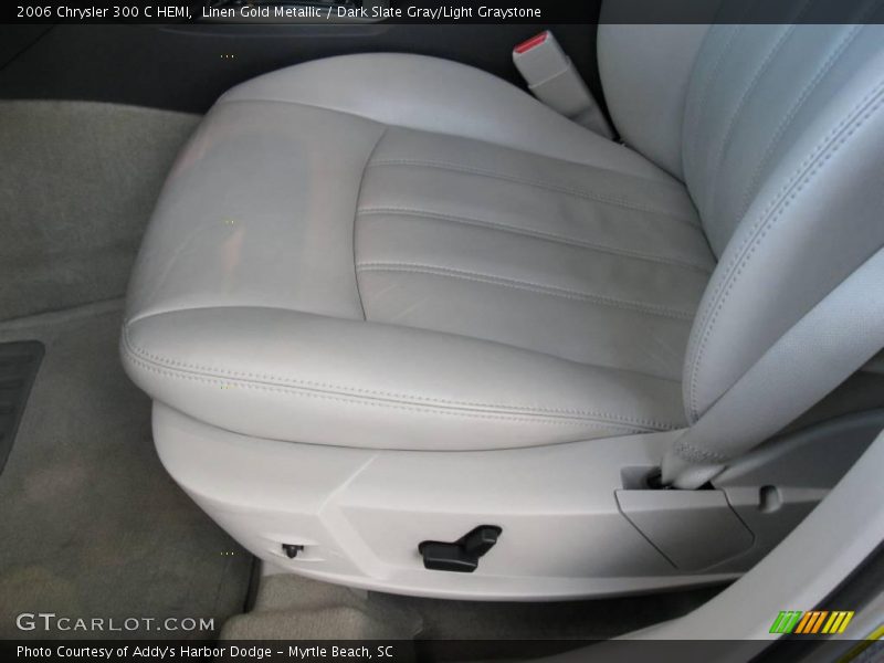 Linen Gold Metallic / Dark Slate Gray/Light Graystone 2006 Chrysler 300 C HEMI