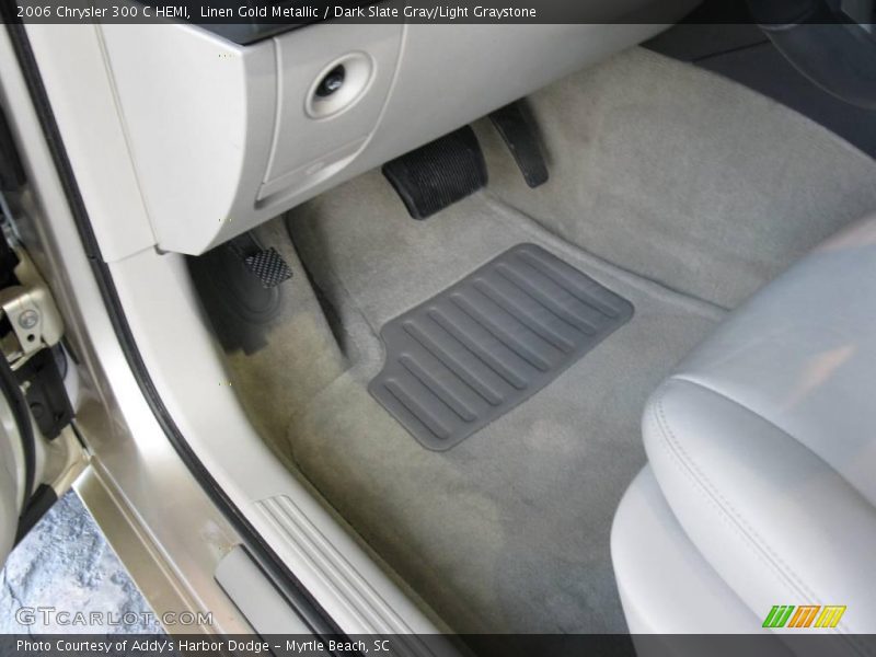 Linen Gold Metallic / Dark Slate Gray/Light Graystone 2006 Chrysler 300 C HEMI