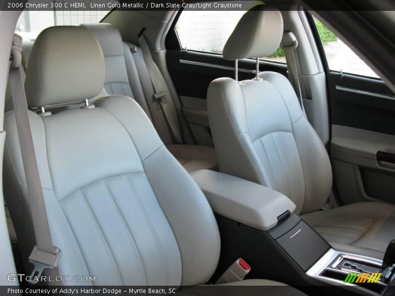 Linen Gold Metallic / Dark Slate Gray/Light Graystone 2006 Chrysler 300 C HEMI