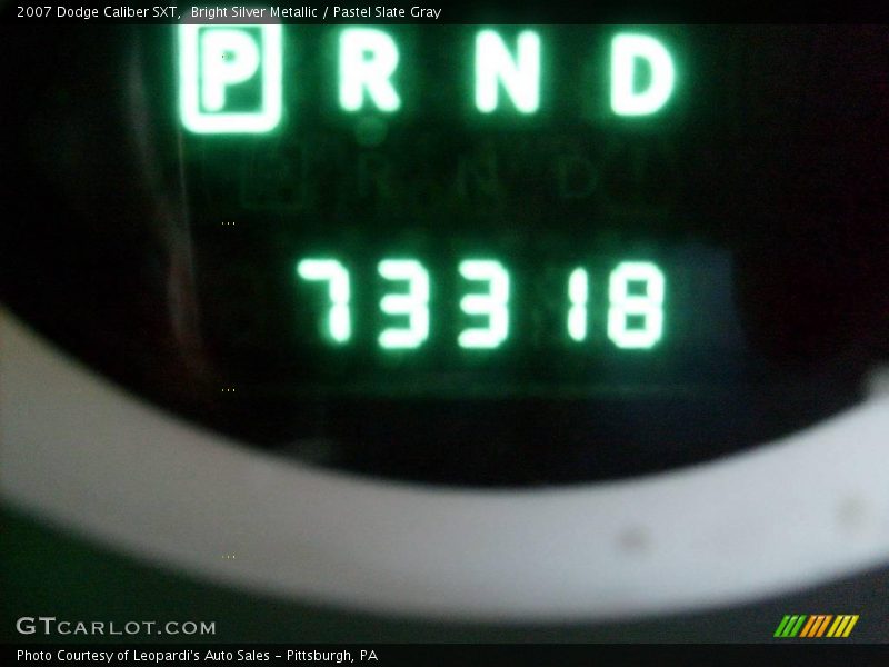 Bright Silver Metallic / Pastel Slate Gray 2007 Dodge Caliber SXT