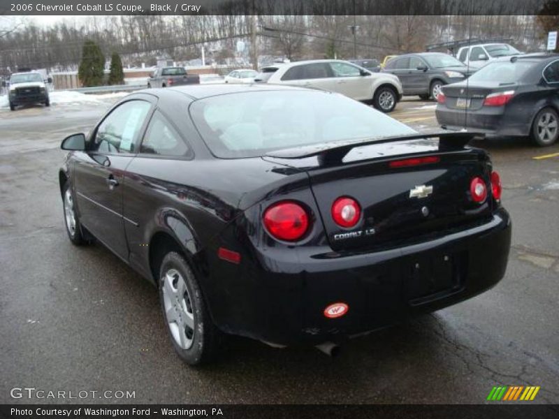Black / Gray 2006 Chevrolet Cobalt LS Coupe