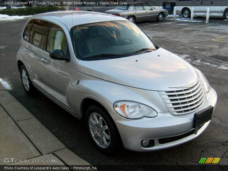 Bright Silver Metallic / Pastel Slate Gray 2008 Chrysler PT Cruiser Touring