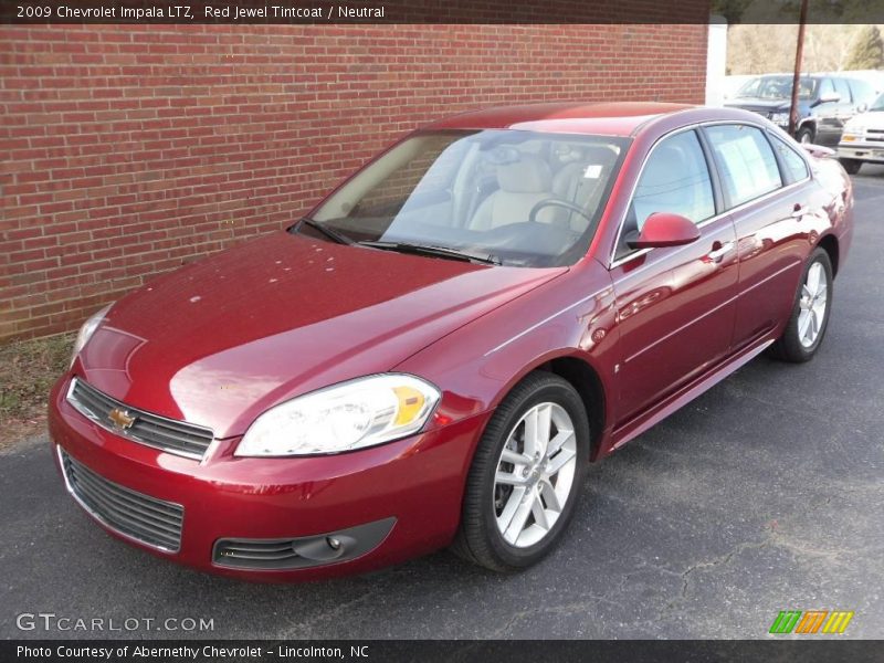 Red Jewel Tintcoat / Neutral 2009 Chevrolet Impala LTZ