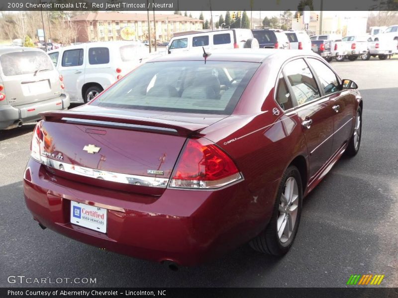 Red Jewel Tintcoat / Neutral 2009 Chevrolet Impala LTZ