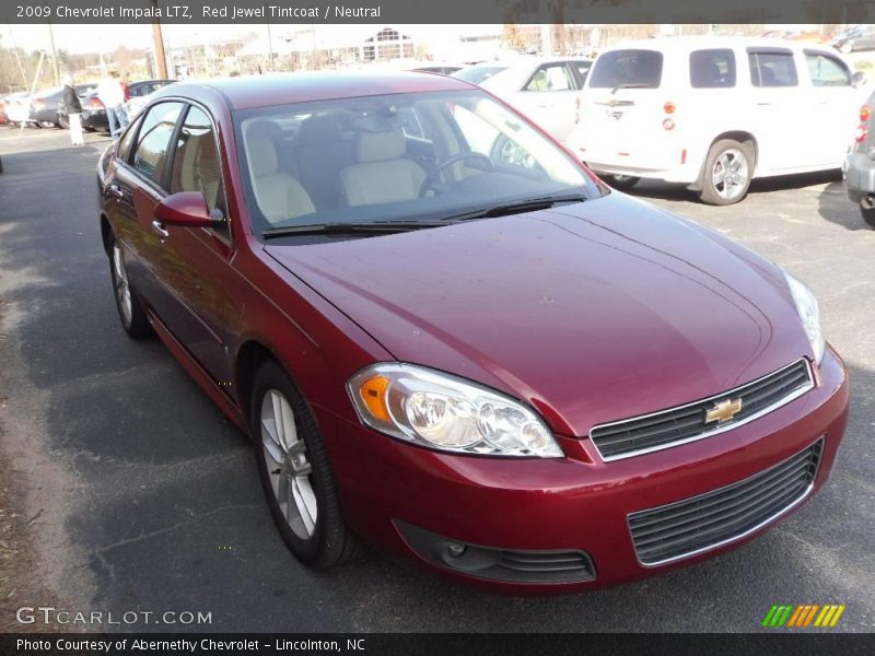 Red Jewel Tintcoat / Neutral 2009 Chevrolet Impala LTZ