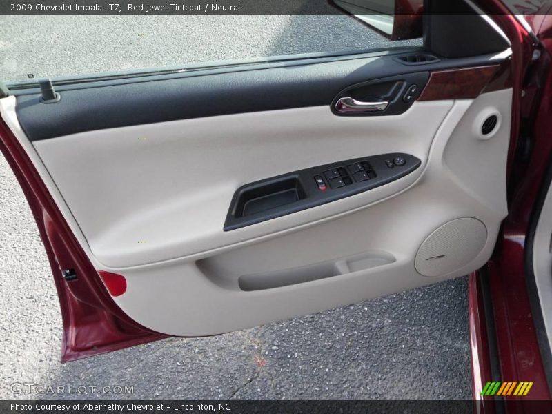 Red Jewel Tintcoat / Neutral 2009 Chevrolet Impala LTZ