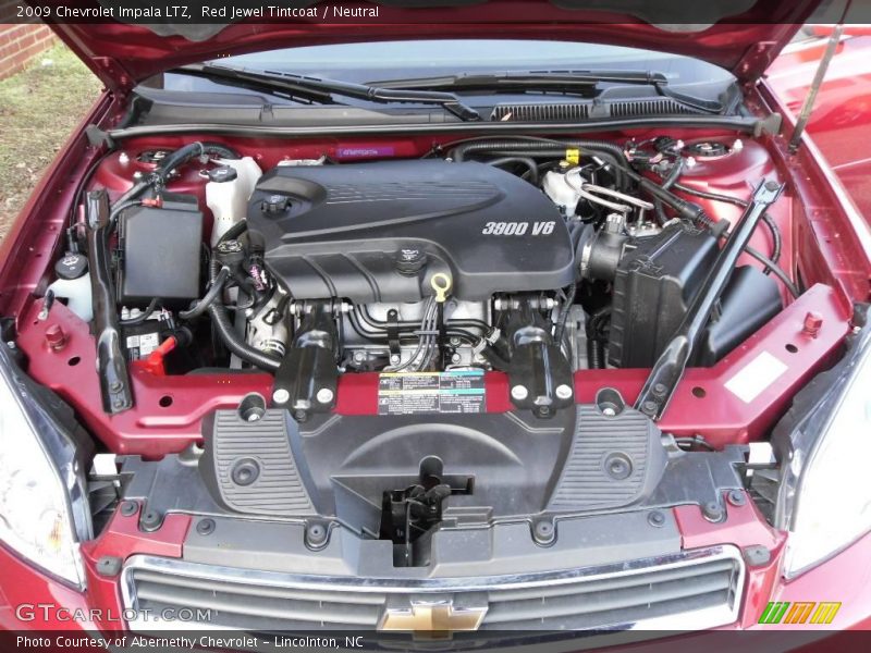 Red Jewel Tintcoat / Neutral 2009 Chevrolet Impala LTZ