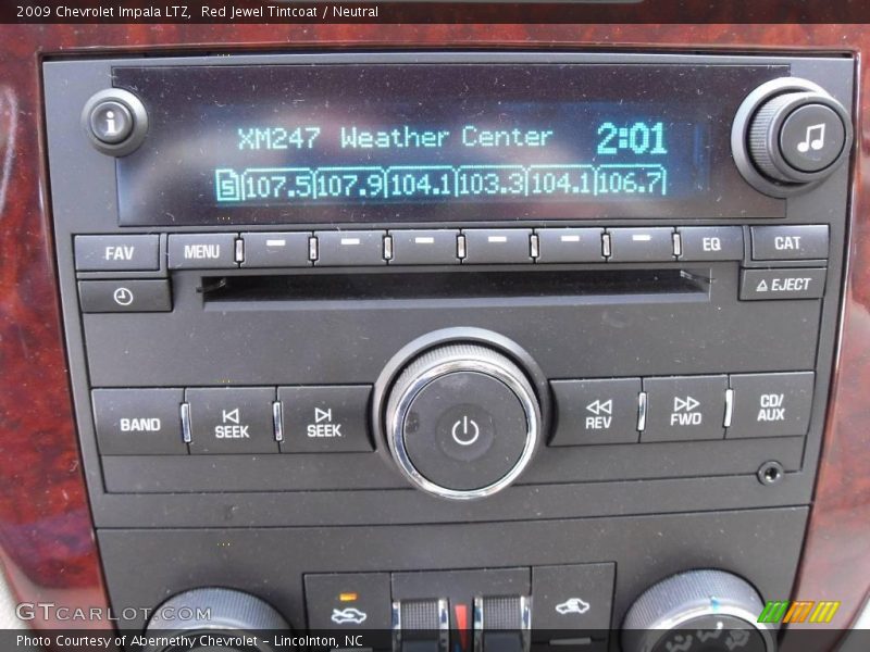 Red Jewel Tintcoat / Neutral 2009 Chevrolet Impala LTZ