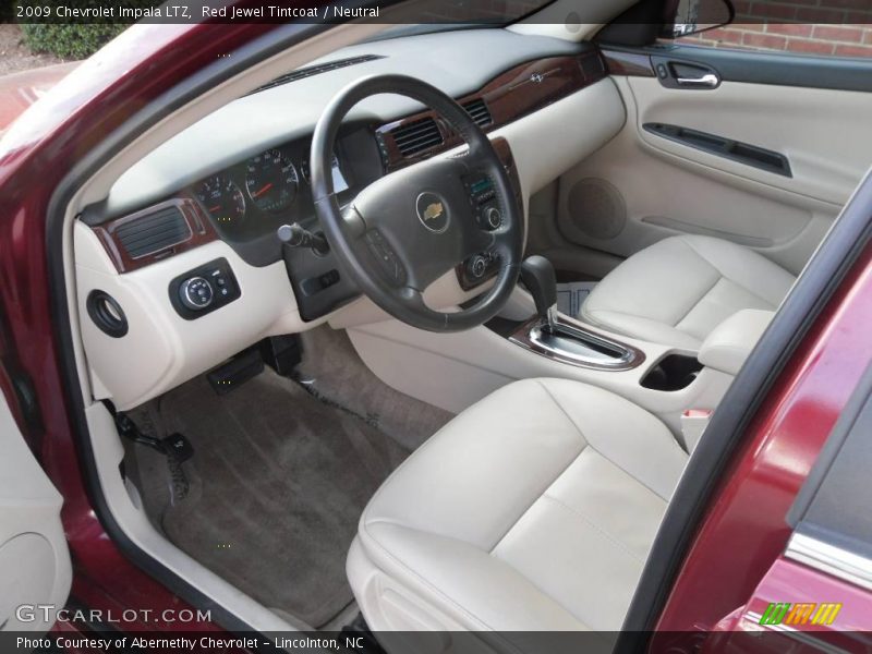 Red Jewel Tintcoat / Neutral 2009 Chevrolet Impala LTZ