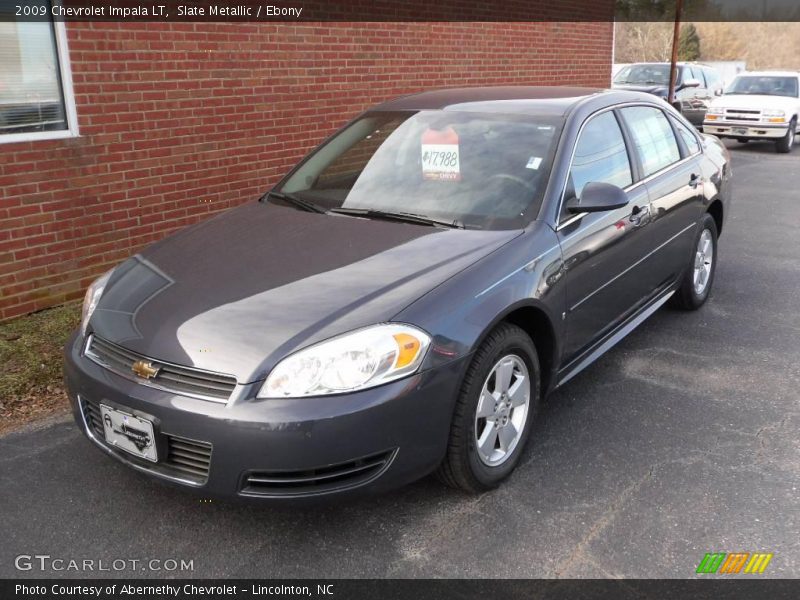 Slate Metallic / Ebony 2009 Chevrolet Impala LT