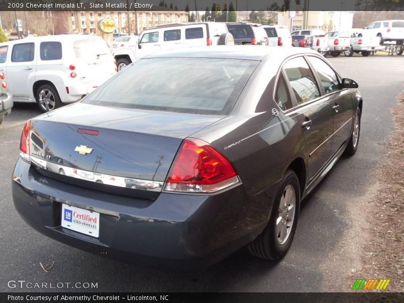 Slate Metallic / Ebony 2009 Chevrolet Impala LT