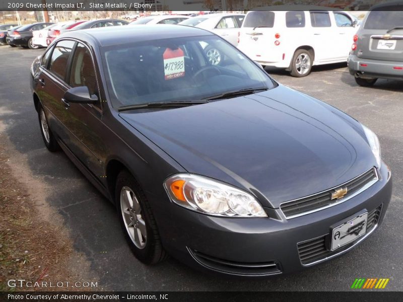 Slate Metallic / Ebony 2009 Chevrolet Impala LT