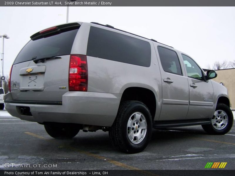 Silver Birch Metallic / Ebony 2009 Chevrolet Suburban LT 4x4