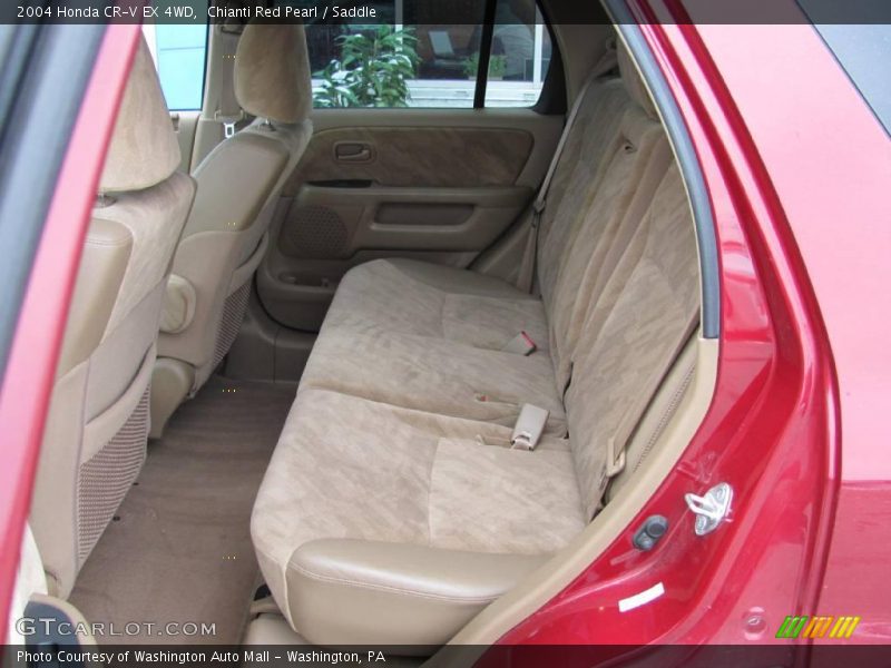 Chianti Red Pearl / Saddle 2004 Honda CR-V EX 4WD