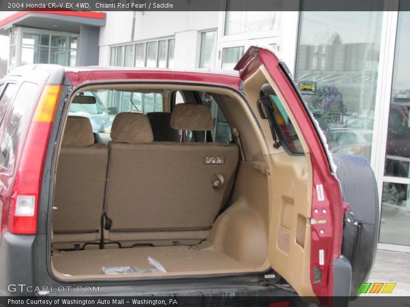 Chianti Red Pearl / Saddle 2004 Honda CR-V EX 4WD