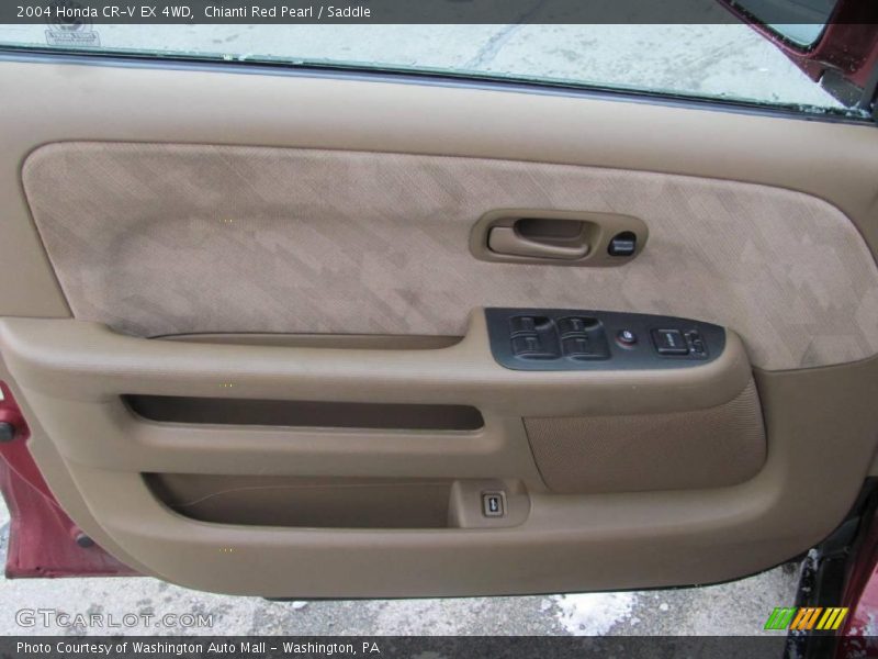 Chianti Red Pearl / Saddle 2004 Honda CR-V EX 4WD