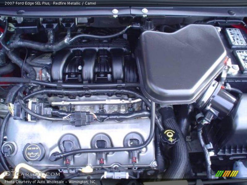 Redfire Metallic / Camel 2007 Ford Edge SEL Plus
