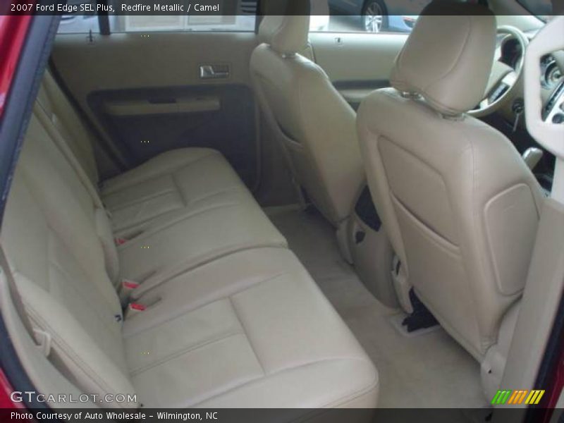 Redfire Metallic / Camel 2007 Ford Edge SEL Plus