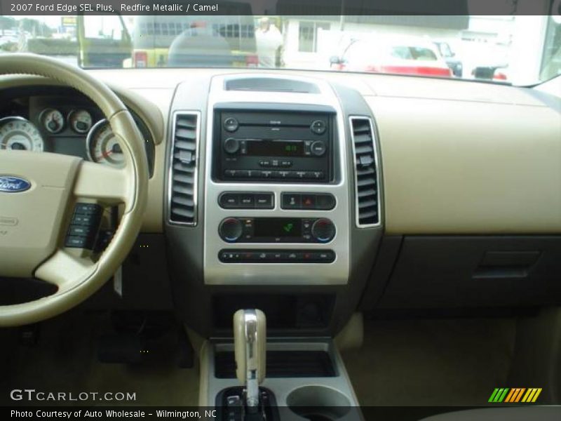 Redfire Metallic / Camel 2007 Ford Edge SEL Plus