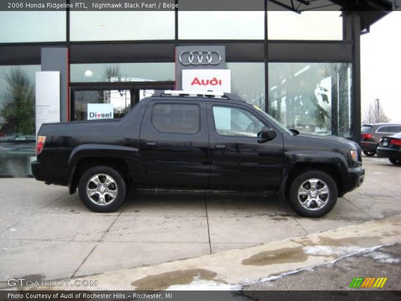 Nighthawk Black Pearl / Beige 2006 Honda Ridgeline RTL