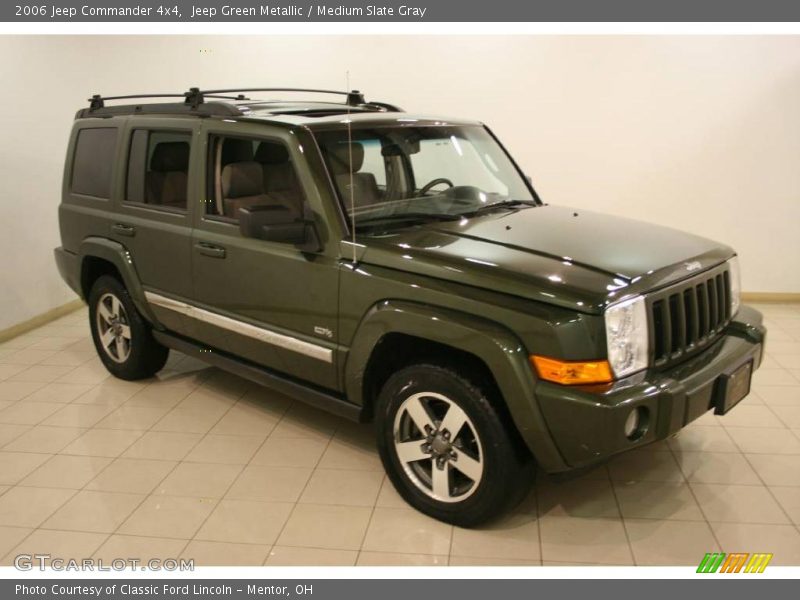 Jeep Green Metallic / Medium Slate Gray 2006 Jeep Commander 4x4