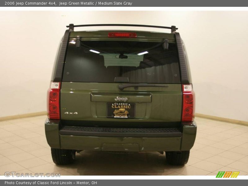 Jeep Green Metallic / Medium Slate Gray 2006 Jeep Commander 4x4