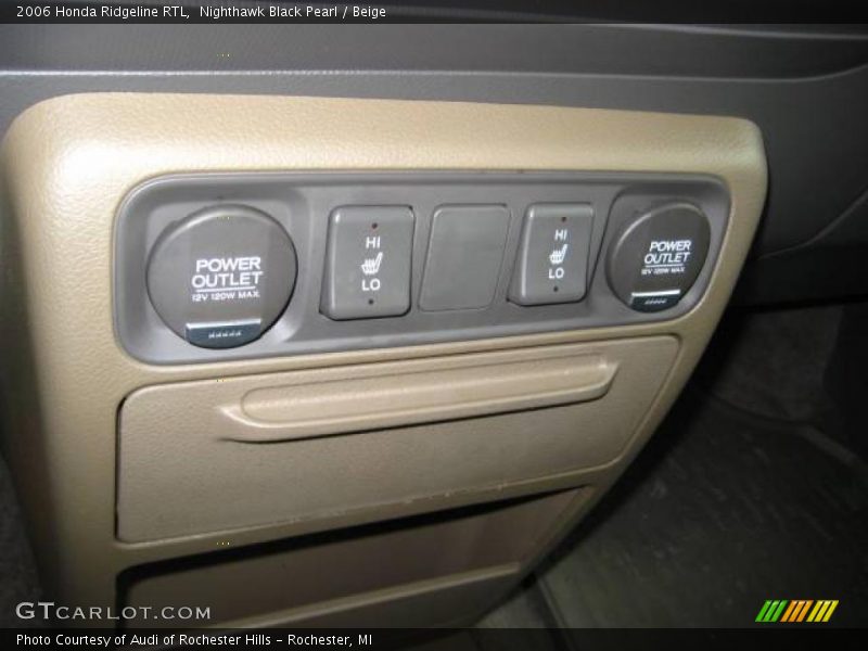 Nighthawk Black Pearl / Beige 2006 Honda Ridgeline RTL
