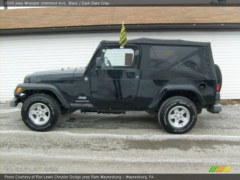 Black / Dark Slate Gray 2006 Jeep Wrangler Unlimited 4x4