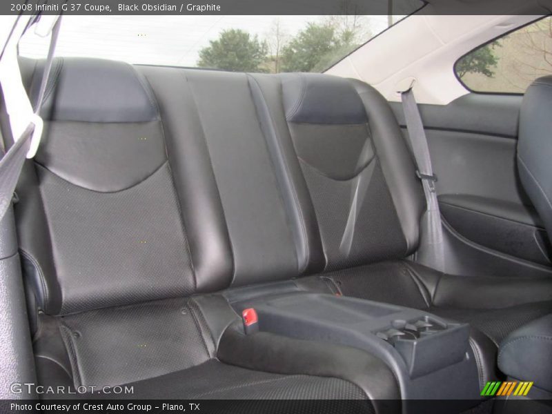 Black Obsidian / Graphite 2008 Infiniti G 37 Coupe