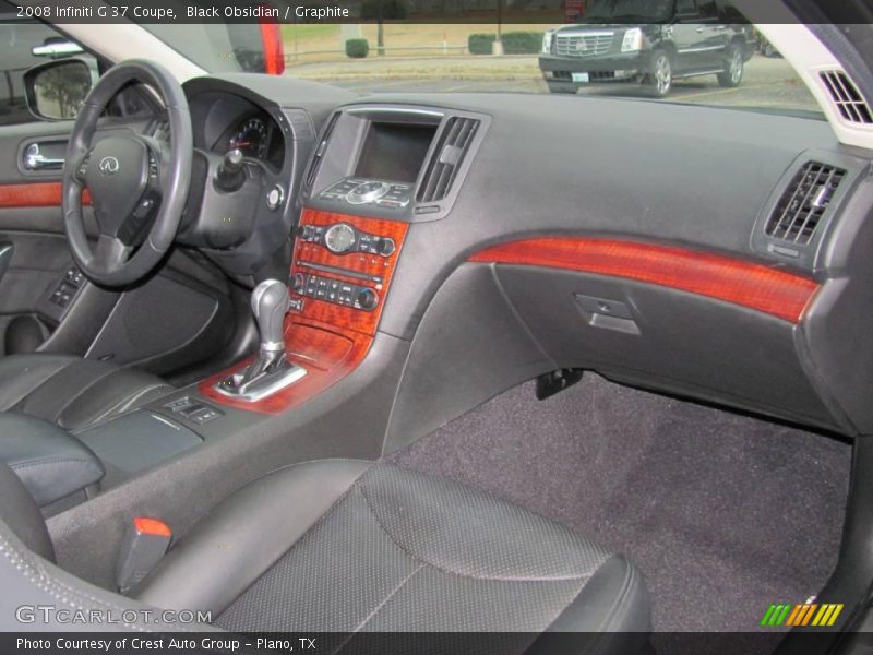 Black Obsidian / Graphite 2008 Infiniti G 37 Coupe