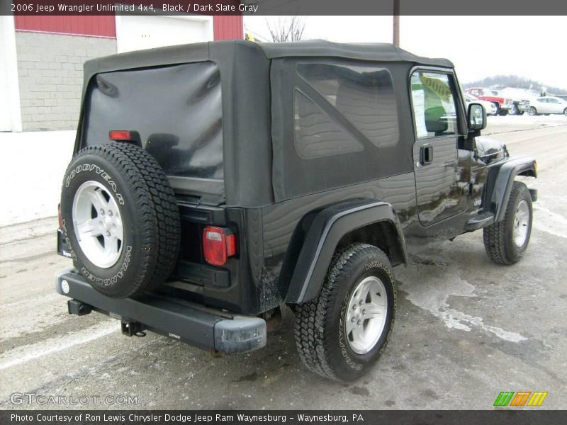 Black / Dark Slate Gray 2006 Jeep Wrangler Unlimited 4x4