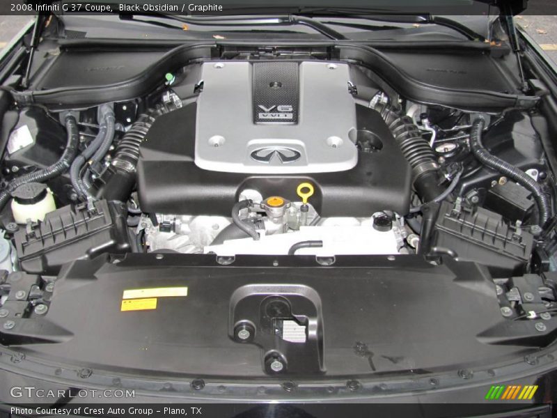 Black Obsidian / Graphite 2008 Infiniti G 37 Coupe