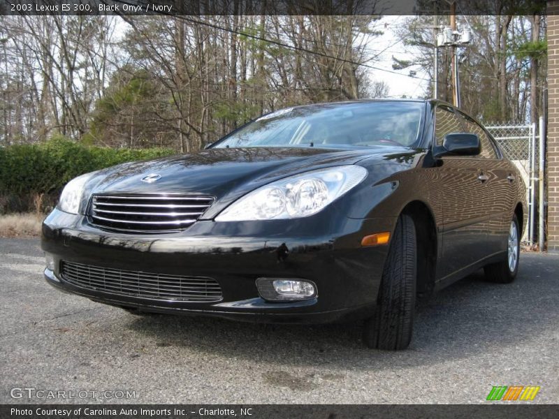 Black Onyx / Ivory 2003 Lexus ES 300