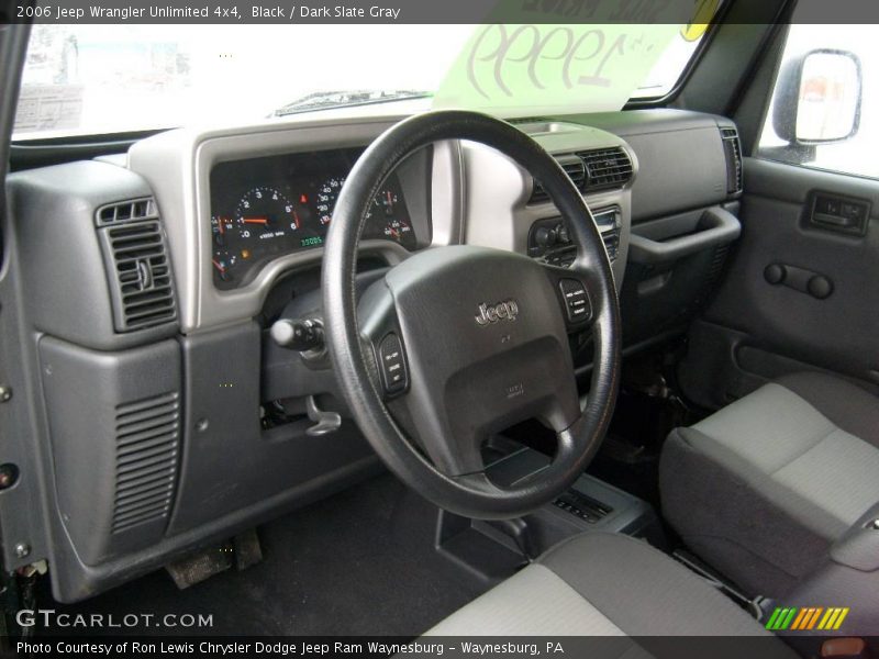 Black / Dark Slate Gray 2006 Jeep Wrangler Unlimited 4x4