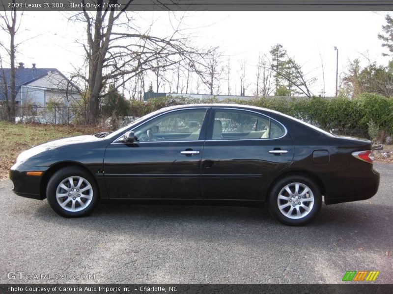Black Onyx / Ivory 2003 Lexus ES 300