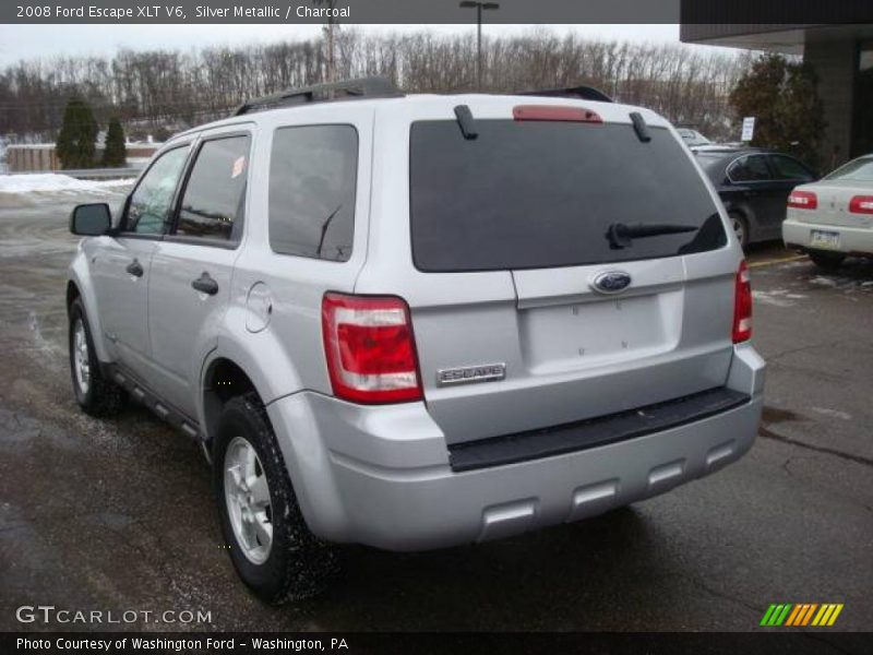 Silver Metallic / Charcoal 2008 Ford Escape XLT V6